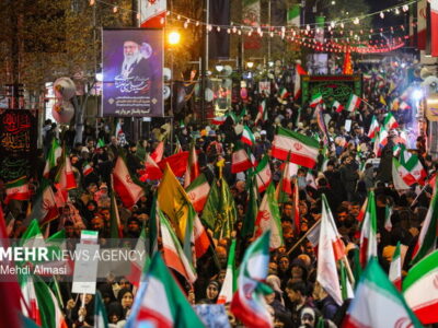 رجزخوانی «حسین عینی فر» در شصت وهفتمین شب اجتماع مردم زنجان