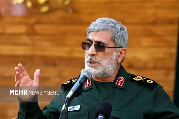 سردار قاآنی: مقاومت در قلب غزه قهرمان زنده است