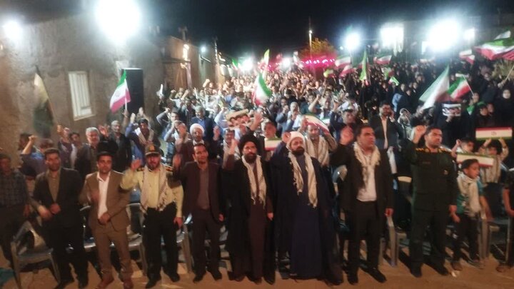شکوه حضور مردم کوهبنان در یاد شهید حسن تردست