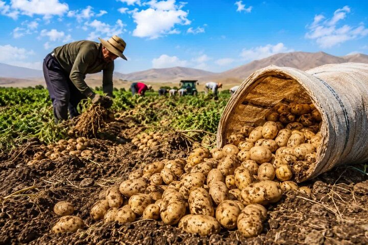 عجب‌شیر؛ رتبه اول سیب‌زمینی آذربایجان‌شرقی