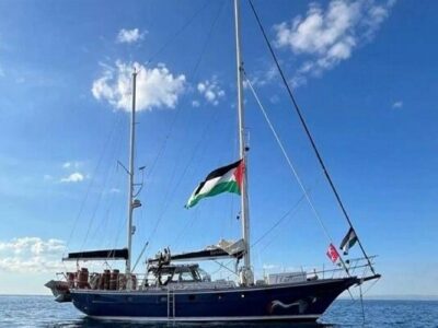 عضو حماس: ناوگان صمود۲ با عزم راسخ در برابر تروریسم صهیونیستی حرکت کرد