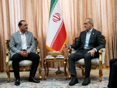 فرمانده ارتش پاکستان با پزشکیان دیدار کرد