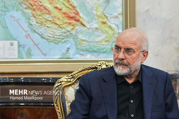 قالیباف: حضور آمریکا در منطقه زمینه ناامنی را فراهم می‌کند