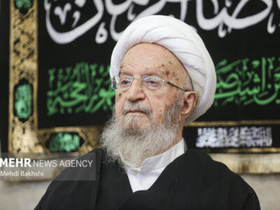 مواضع آیت‌الله مکارم شیرازی در بحران‌ها آرامش‌بخش جامعه وامیدآفرین بود