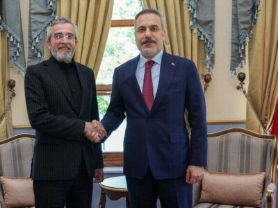 وزیر خارجه ترکیه با علی باقری دیدار کرد