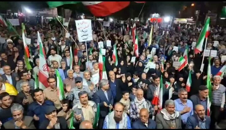 پرچمداری بروجردیها در سنگر خیابان با فریاد «یا علی»