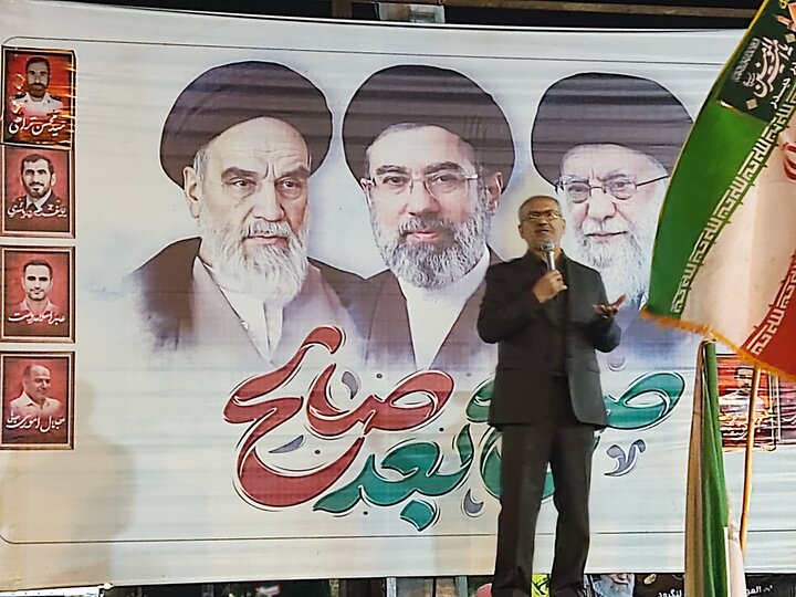 پورخرسندی: راهپیمایی شبانه مردم حماسهای ماندگار است