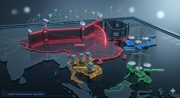کالبدشکافی فیلترینگ در ۵ کشور آسیایی/ آیا مدل چینی سانسور به الگوی جهانی حکمرانی اینترنت تبدیل میشود؟