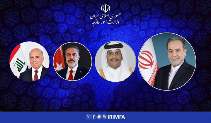 گفتگوهای تلفنی عراقچی با همتایان ترکیه ای، قطری و عراقی