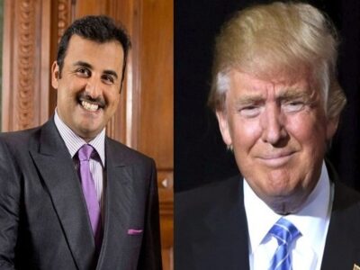 امیر قطر خطاب به ترامپ: راهحلهای سیاسی و گفتوگو باید اولویت یابد