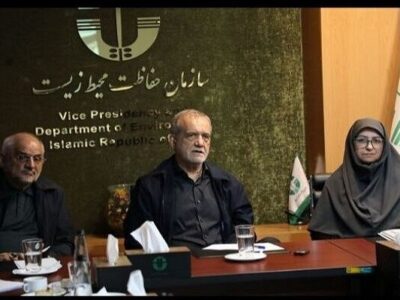 بازدید سرزده رئیس‌جمهور از سازمان محیط‌ زیست