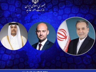 تماس‌های تلفنی وزیر امور خارجه کشورمان با وزرای خارجه فرانسه و قطر