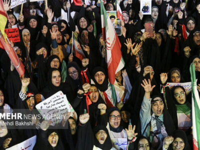 خاکعلی در شب ۱۱۸؛ اجتماع پرشور مردمی مقاوم و انقلابی