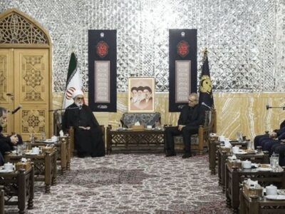 رئیس جمهور با تولیت آستان قدس رضوی دیدار و گفتگو کرد