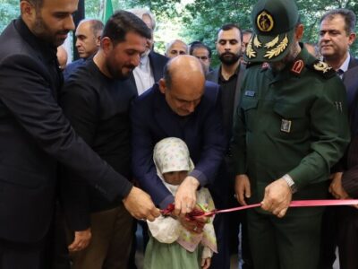 سالن ورزشی چندمنظوره «شهیده مرضیه نبوی نیا» در رشت افتتاح شد