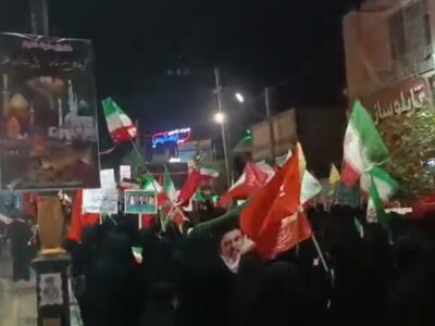 شور و شعور حسینی مردم میبد در شب عاشورای حسینی