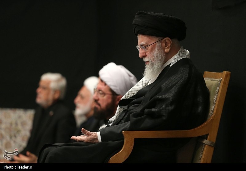 عزاداری شب ششم محرم به نیابت از شهید امام خامنه ای (ره)