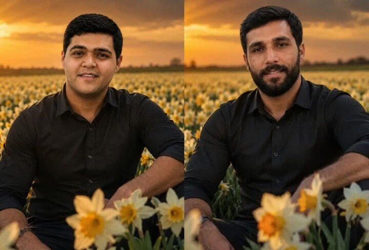 پیکر دو شهید جنگ رمضان در قم تشییع و در فردو آرام می‌گیرند