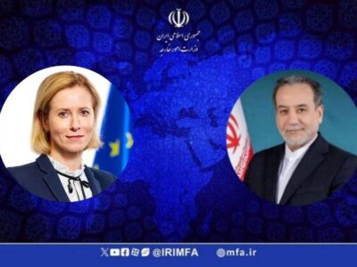 گفتگوی تلفنی مسئول سیاست خارجی اتحادیه اروپا با عراقچی