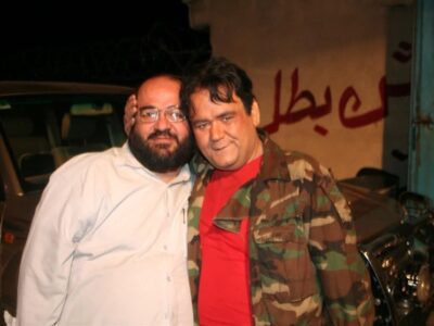 اکبر عبدی در شلمچه!