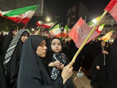 ضیاءآباد در شب ۱۲۷؛ جلوه‌ای دیگر از حضور پرشور مردم