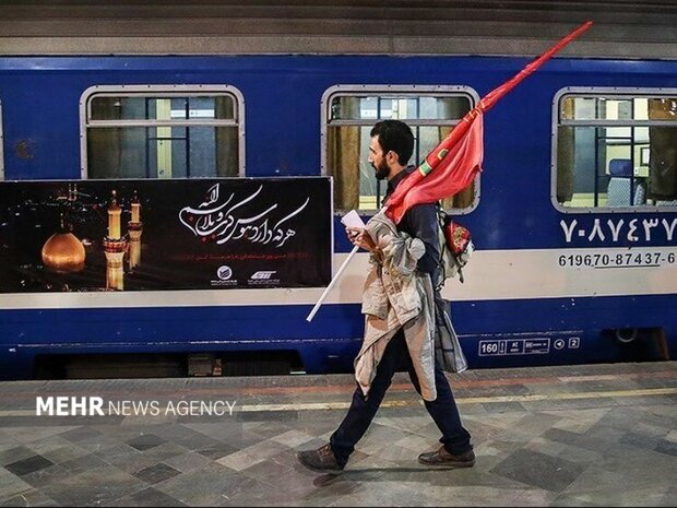 پیشبینی قطار فوقالعاده برای زائران اربعین در یزد