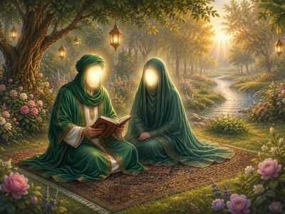 اینفوگرافیک|همسر، یاور و یکی از بزرگترین حامیان پیامبر(ص)