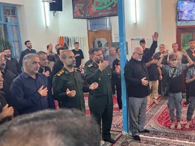 عاشقان امام حسن(ع) در روستای گلف پشت به سوگ نشستند