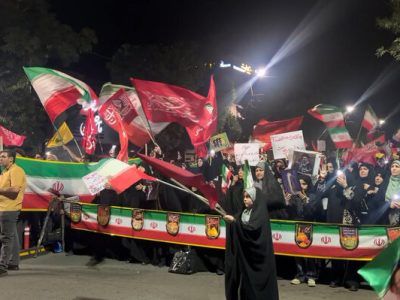 میدان‌داری سلماسی‌ها همچنان در حمایت از رهبری‌ و انفلاب ادامه دارد