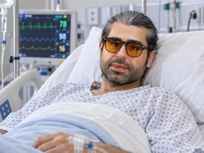 آخرین خبر از امیر نوری بعد از تصادف شدید؛ حال او بهتر است