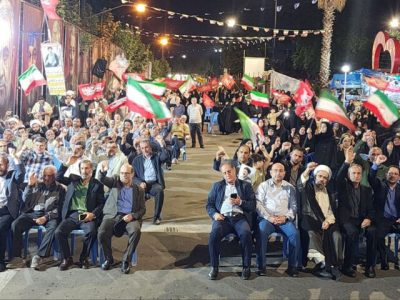 تداوم اجتماع شبانه مرزنشینان آستارایی در شب یکصد و نود و هشتم