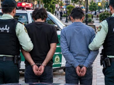 دستگیری مخلان نظم عمومی در میانه