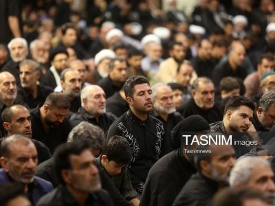 روایت شب عزاداری حضرت معصومه در قم + فیلم