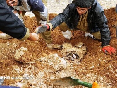 کشف پیکر مطهر یک شهید در طلاییه